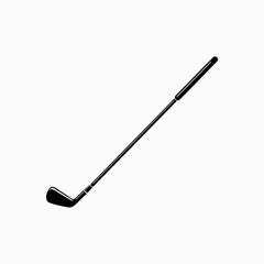 golf set icon design inspiration . golf club vector