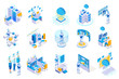 © Macrovector - Robotic Interfaces Icon Set