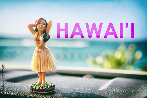 hawaiian dancer for car