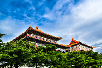 Wall Mural - Leng Ne Yi Yi Temple, located in Charoen Krung District, Bangkok, is a famous temple for Chinese and foreigners. Popular in paying respect