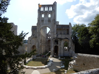 Poster - Abbaye de Jumièges, Seine-Maritime, Normandie, France