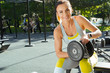 © fotofabrika - Woman working out in an outdoor gym