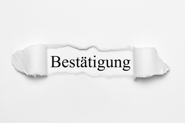 Sticker - Bestätigung