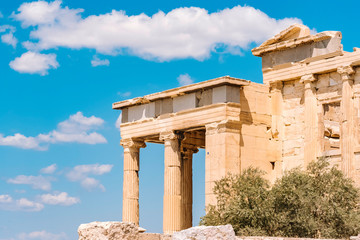 Wall Mural - Construction details of the Greek Acropolis