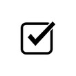© trimulyani - check mark icon, check mark vector design symbol