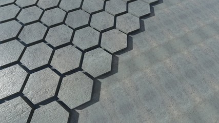 Poster - abstrack background 3d model rendering