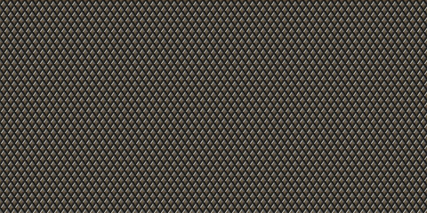 Knurl contact surface background. Metal rhombus pattern surface. Knurling touch texture.