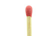 © Achira22 - Close-up red match isolated on a white background with clipping path.