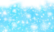 © KrikHill - Falling snow background. Vector illustration