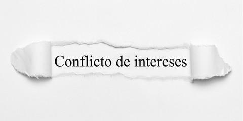 Conflicto de intereses