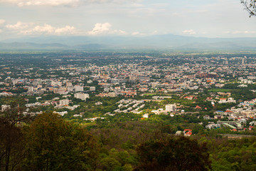 Wall Mural - City scenery of Chiangmai province