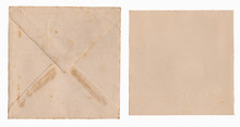 High Resolution Scan Of An Early 1900s Envelope And Stationary