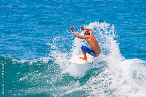 Ecuador The Village Of Montanita Pacific Ocean Surfer Ecuador The Village Of Montanita Pacific Ocean Surfer