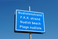 No Nude Sunbathing Sign Free Stock Photo - Public Domain Pictures