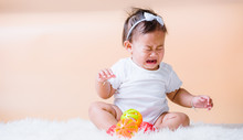 Asian Child Baby Sad Cry