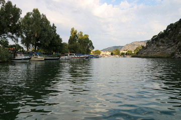 Wall Mural - Boat tour on the dalyan river