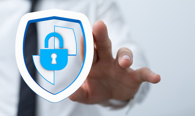 security data code digital in hand
