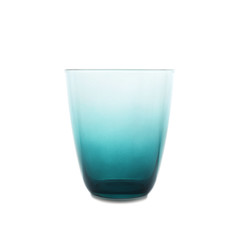 Wall Mural - Color clear empty glass isolated on white