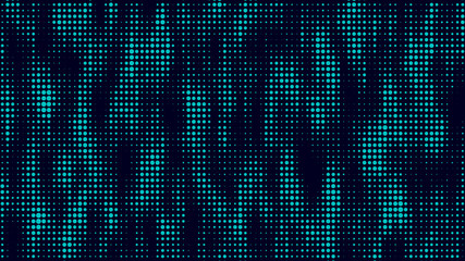 Abstract halftone background. Hacked code.