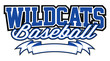 Wildcats Baseball Design With Banner is a team design template that includes text and a blank banner with space for your own information. Great for advertising and promotion for teams or schools.