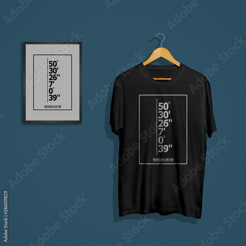 Download Tshirt Mockup Template Tshirt Design Template Mockup Generator Tshirt Mockup Scene Stock Illustration Adobe Stock