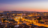 Fototapeta Nowy Jork - Vista panorámica de Lisboa