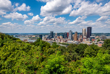 Pittsburgh Skyline From The Grandview Overlook