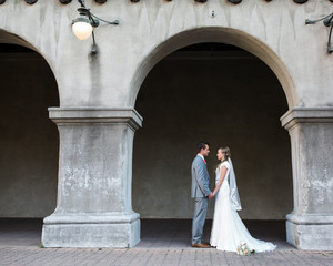 bride and groom