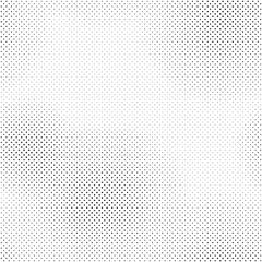 Wall Mural - Black and White Dots, Halftone effect