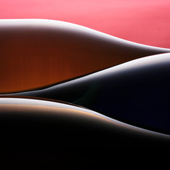 Wall Mural - wine bottle abstract