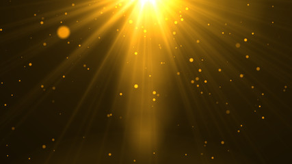 Wall Mural - abstract glowing light sun burst with digital lens flare background. effect decoration with ray spar
