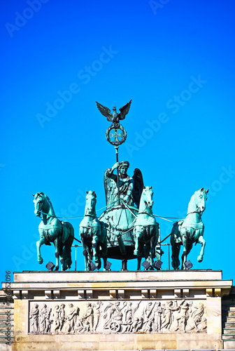 Quadriga On The Top Of Brandenburg Gate In Berlin Germany Buy This Stock Photo And Explore Similar Images At Adobe Stock Adobe Stock