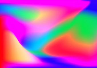 Fototapete - Abstract fluid colorful wave gradient background design vector
