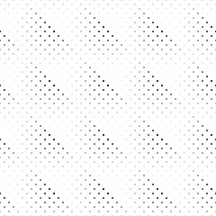 Poster - geometrical seamless dot pattern background - abstract black and white vector graphic design from ci