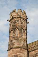 Sticker - Tower of Cathedral Church; Hereford