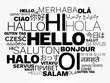 © Anna - Hello word cloud in different languages