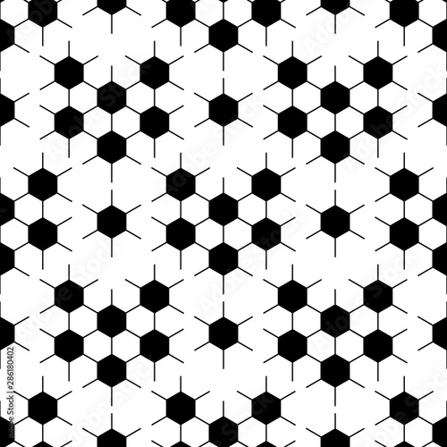 black-and-white-hexagon-soccer-ball-seamless-pattern-vector