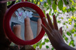 © AtjananC. - Reflections from Converging mirror. The image caused by a concave lens is real, inverted and changed in size.