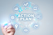 © WrightStudio - Action plan, business strategy, time management concept on virtual screen.