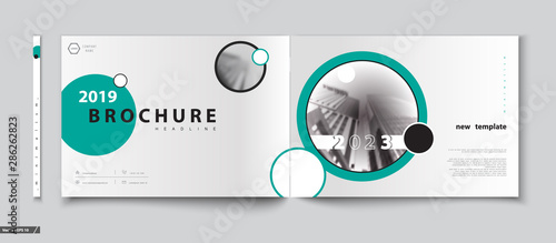 Cover Design Abstract Template Brochure City Office Photo City