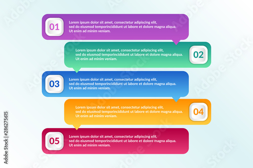 vector list Infographic design with 6 icons options or steps ...