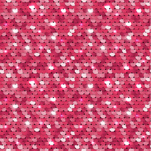 Seamless Pink Sequined Texture - Vector Illustration Eps10