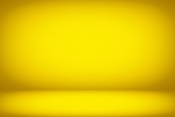 Wall Mural - yellow gold luxury gradient background, suitable for presentation and backdrop.