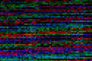Wall Mural - pixel pattern of a digital glitch / abstract background, pattern of a digital glitch.