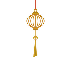 Canvas Print - chinese decorative lamp hanging icon