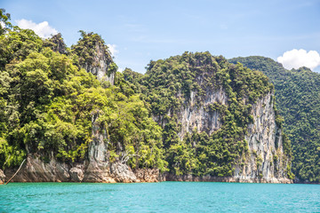 Khao Sok national park views in Thailand