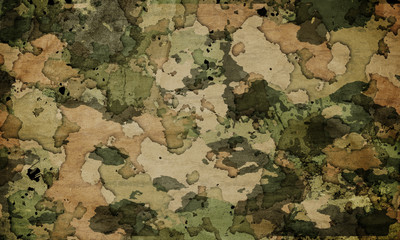 Wall Mural - abstract grunge military background