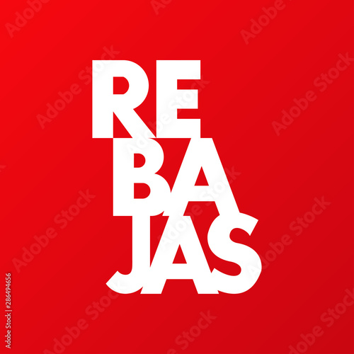 Logotipo Con Texto Rebajas En Color Blanco Y Fondo Color Rojo Buy This Stock Vector And Explore Similar Vectors At Adobe Stock Adobe Stock