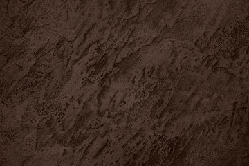 Wall Mural - Close up of abstract dark brown stone texture with high resolution.