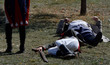 © Salavat Safiullin - Killed soldiers in a costume show of the Battle of Borodino.
